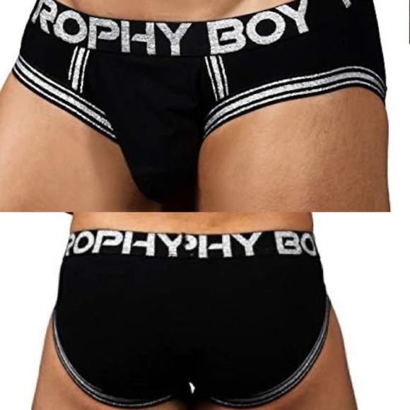 Andrew Christian Trophy Boy Contoured Pouch Briefs Large 95% cotton/5% spandex - Picture 2 of 7